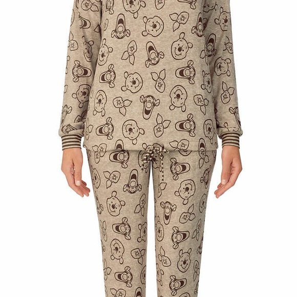 Disney Winnie the Pooh Lounge PJ Set 2-Piece NWT - Picture 5 of 15